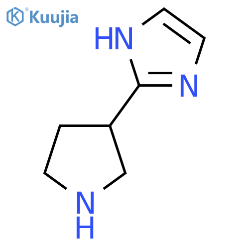 2-(pyrrolidin-3-yl)-1H-imidazole structure