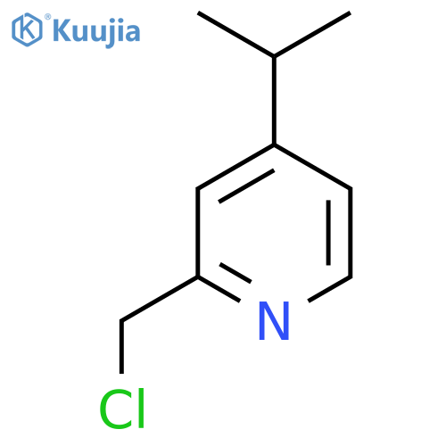 2-(Chloromethyl)-4-isopropylpyridine structure