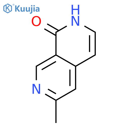 6-Methyl-2,7-naphthyridin-1(2H)-one structure