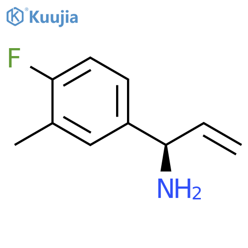 (1R)-1-(4-FLUORO-3-METHYLPHENYL)PROP-2-ENYLAMINE structure