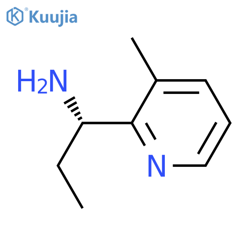 (1S)-1-(3-METHYL(2-PYRIDYL))PROPYLAMINE structure