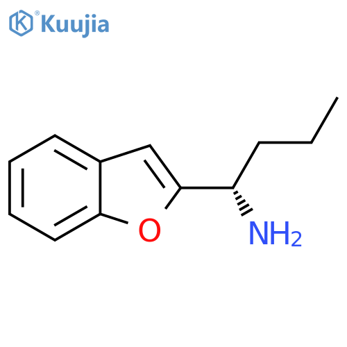 (1S)-1-(1-BENZOFURAN-2-YL)BUTAN-1-AMINE structure