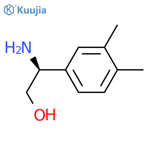(2S)-2-amino-2-(3,4-dimethylphenyl)ethan-1-ol structure