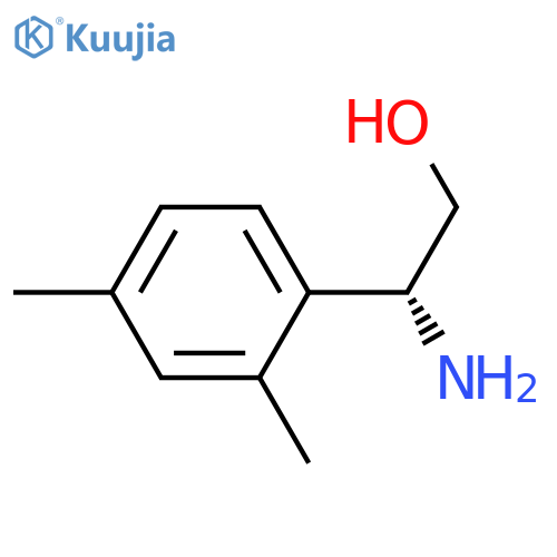 (2R)-2-amino-2-(2,4-dimethylphenyl)ethan-1-ol structure