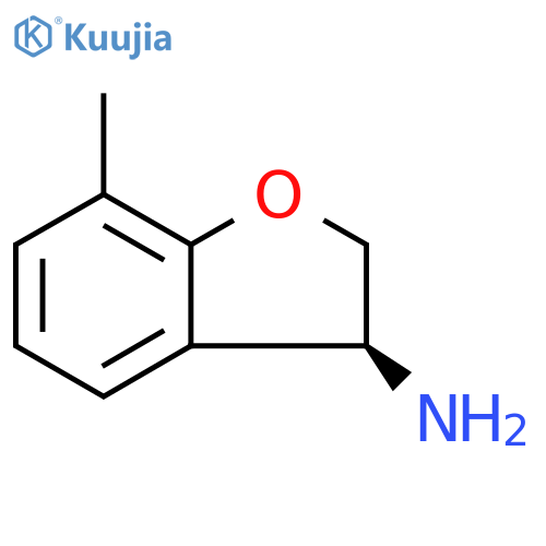 3-Amino-7-methyl-cumaran structure