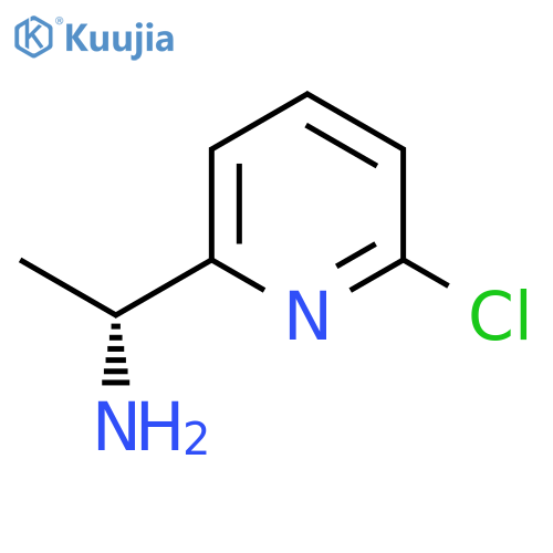 (1R)-1-(6-chloropyridin-2-yl)ethan-1-amine structure