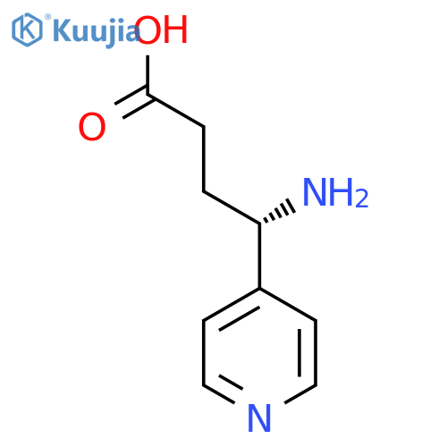(S)-4-Amino-4-pyridin-4-yl-butyric acid structure