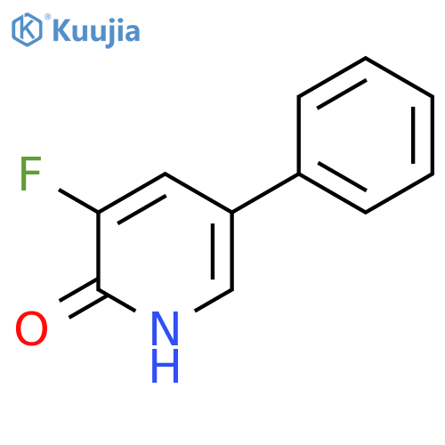 3-Fluoro-2-hydroxy-5-phenylpyridine structure