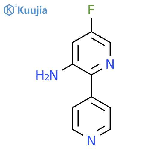 5-Fluoro-2-(pyridin-4-yl)pyridin-3-amine structure