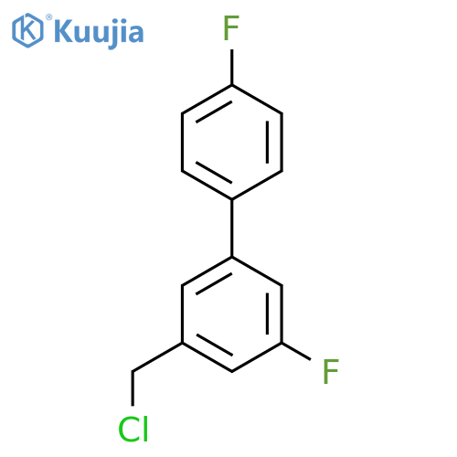 5-(Chloromethyl)-4',3-difluorobiphenyl structure