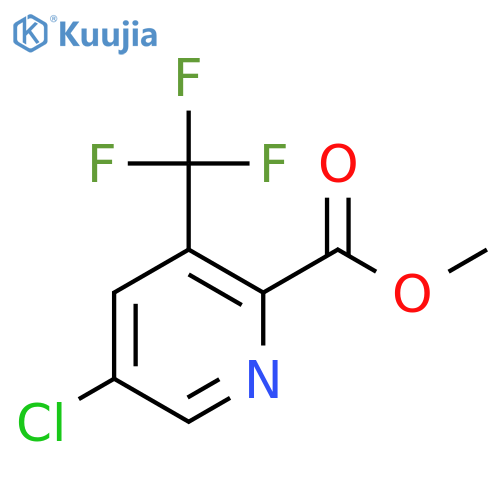 Methyl 5-chloro-3-(trifluoromethyl)picolinate structure