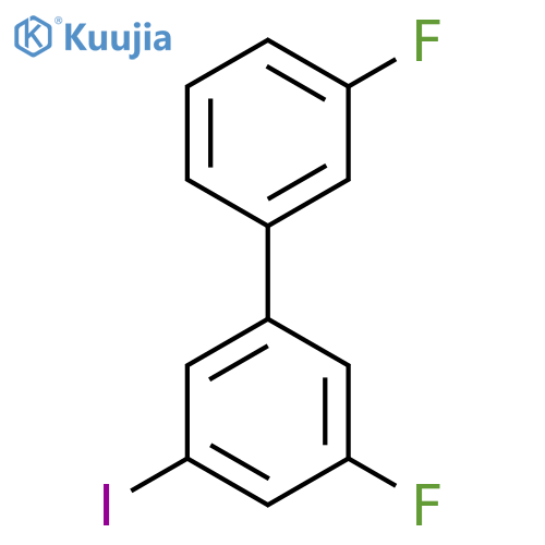 3',3-Difluoro-5-iodobiphenyl structure