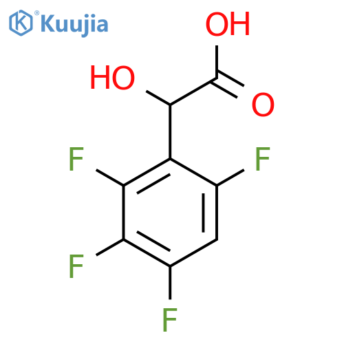 2,3,4,6-Tetrafluoromandelic acid structure