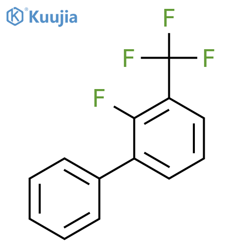 2-Fluoro-3-(trifluoromethyl)biphenyl structure