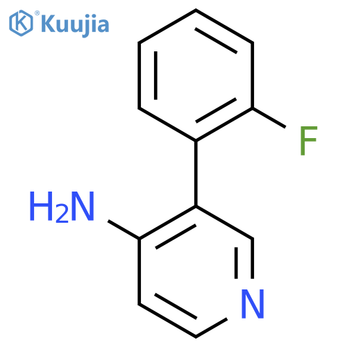 3-(2-Fluorophenyl)pyridin-4-amine structure