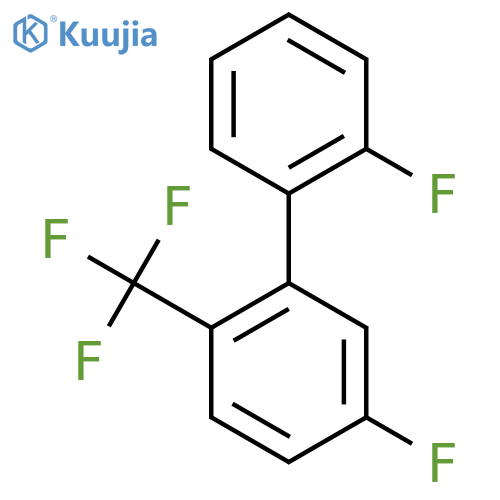 5,2'-Difluoro-2-(trifluoromethyl)biphenyl structure