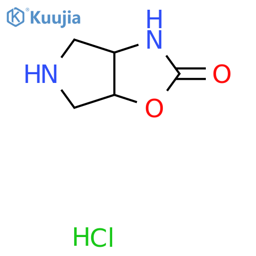 Hexahydro-2H-pyrrolo[3,4-d]oxazol-2-one hydrochloride structure
