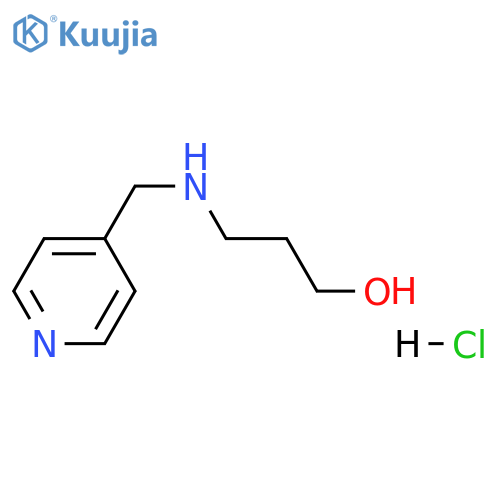 3-(4-Pyridinylmethyl)amino-1-propanol Hydrochloride structure