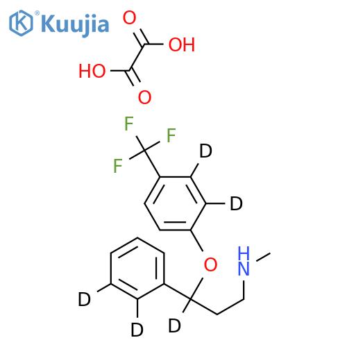 (±)-Fluoxetine-d5 Oxalate (phenyl-d5) structure