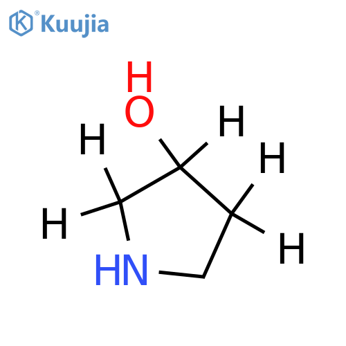 (±)-3-Pyrrolidinol-2,2,3,4,4-d5 structure