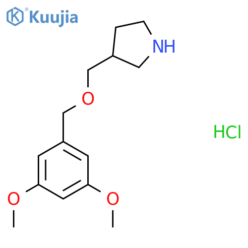 3,5-Dimethoxybenzyl 3-pyrrolidinylmethyl etherhydrochloride structure