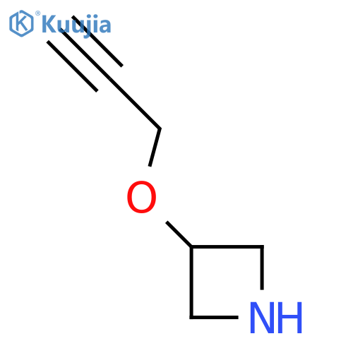 3-(prop-2-yn-1-yloxy)azetidine structure