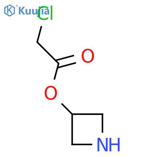 3-Azetidinyl 2-chloroacetate structure