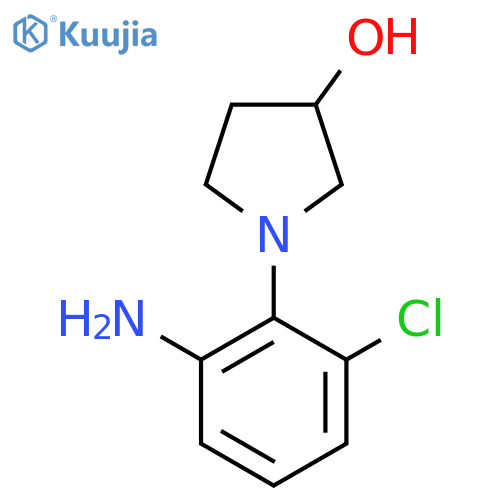 1-(2-Amino-6-chlorophenyl)-3-pyrrolidinol structure