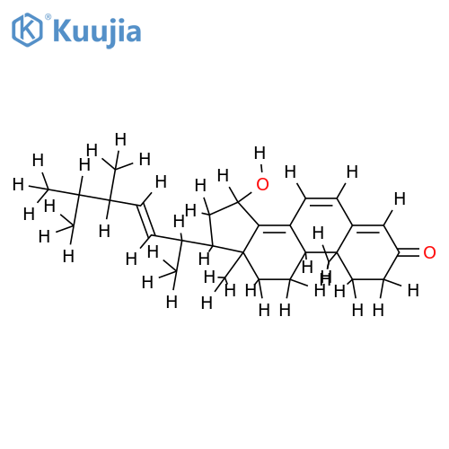 15R,20R,24R,Delta(4,6,8(14),22)-tetraen-3-one-ergosterol structure