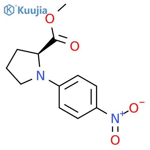 1-(4-Nitrophenyl)-L-proline Methyl Ester structure