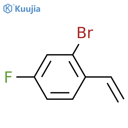 2-Bromo-1-ethenyl-4-fluorobenzene structure