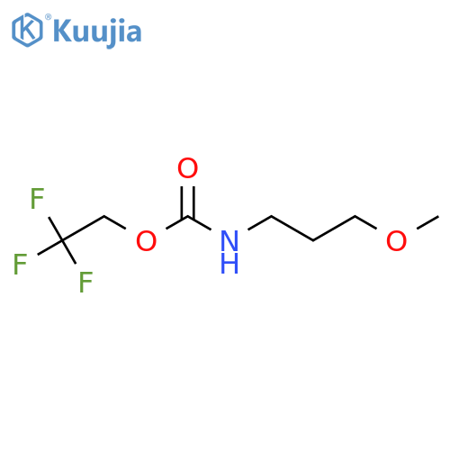 2,2,2-Trifluoroethyl N-(3-methoxypropyl)carbamate structure