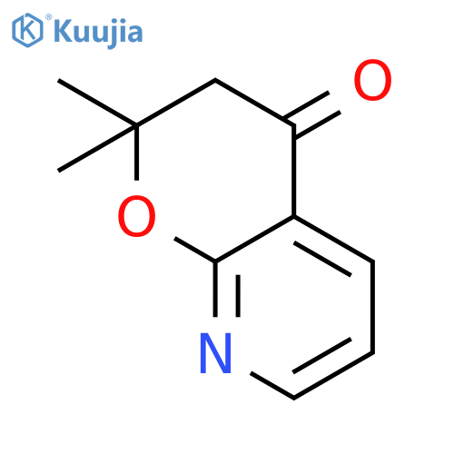 2,2-dimethyl-2H,3H,4H-pyrano2,3-bpyridin-4-one structure