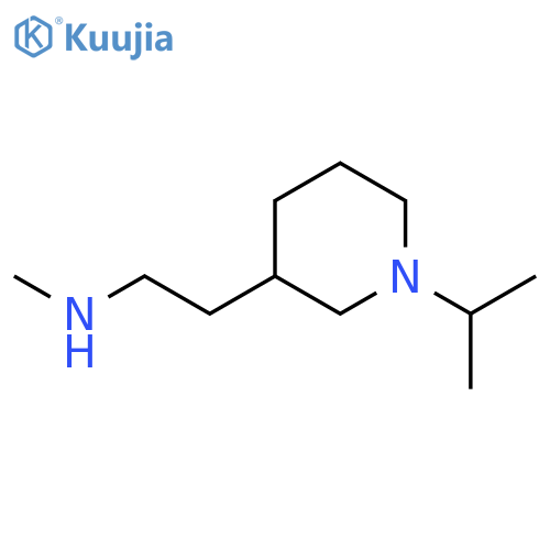 methyl2-(piperidin-3-yl)ethyl(propan-2-yl)amine structure