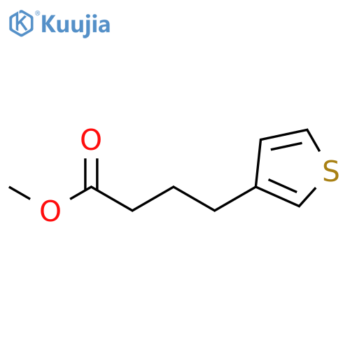Methyl 4-(thiophen-3-yl)butanoate structure