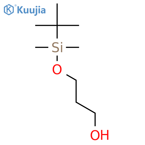 4-(Dimethyl-t-butylsilyloxy)butan-1-ol-d8 structure