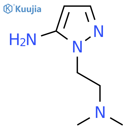 1-2-(Dimethylamino)ethyl-1H-pyrazol-5-amine structure