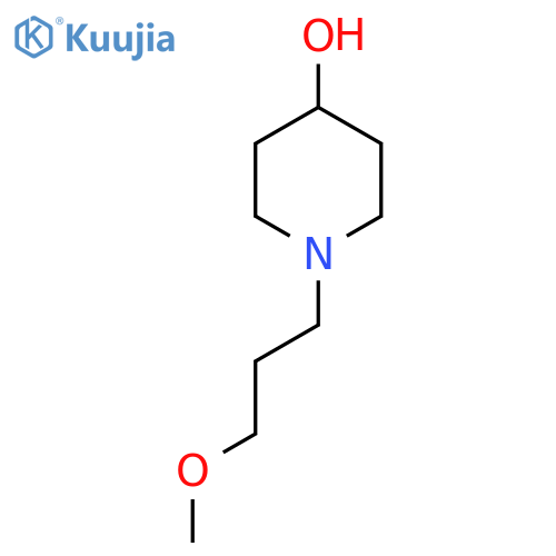 1-(3-methoxypropyl)piperidin-4-ol structure