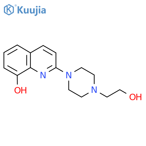 2-(4-(2-Hydroxyethyl)piperazin-1-yl)quinolin-8-ol structure