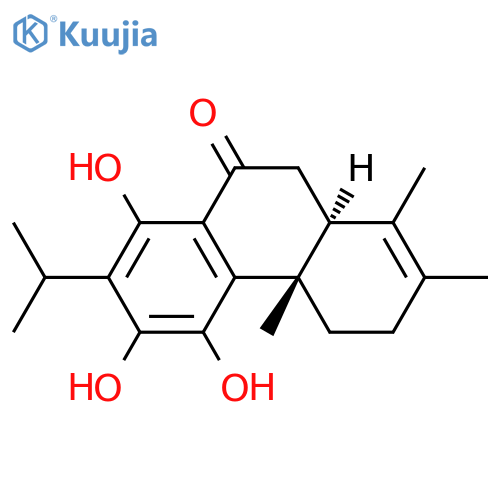 19(4→3)-Abeo-11,12,14-trihydroxy-3,8,11,13-abietatraen-7-one structure