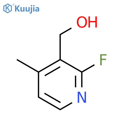 2-Fluoro-4-methylpyridine-3-methanol structure