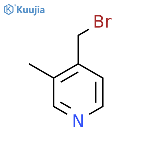 4-(Bromomethyl)-3-methylpyridine structure