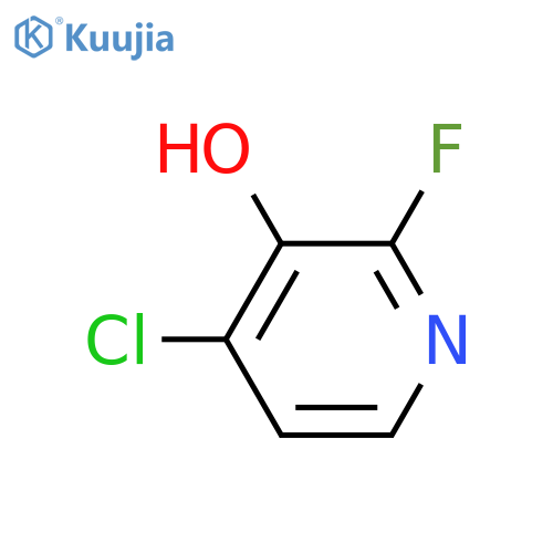 4-chloro-2-fluoropyridin-3-ol structure