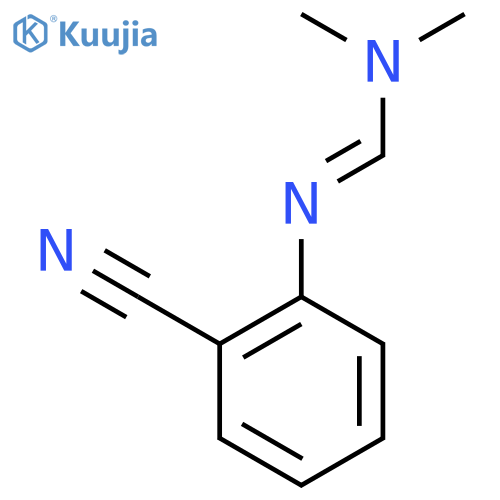 N'-(2-Cyanophenyl)-N,N-dimethylformamidine structure
