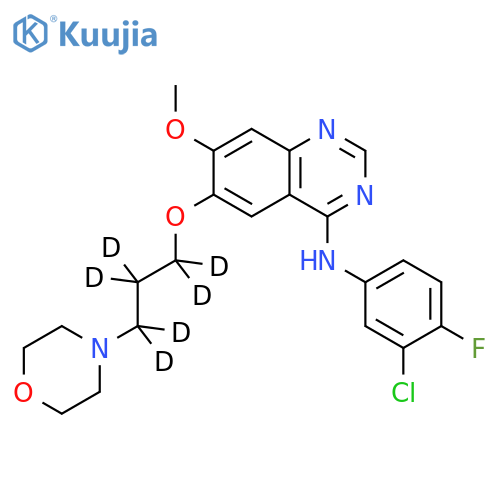 [2H6]-Gefitinib structure