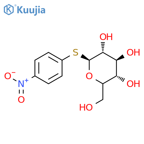 4-Nitrophenyl b-D-thiogalactopyranoside structure