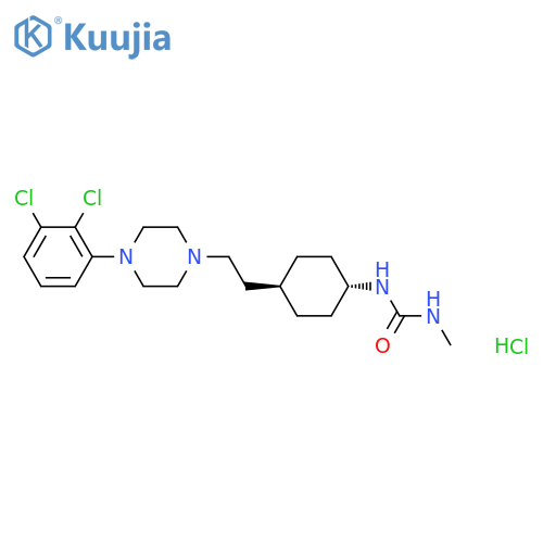 Desmethyl Cariprazine Hydrochloride structure