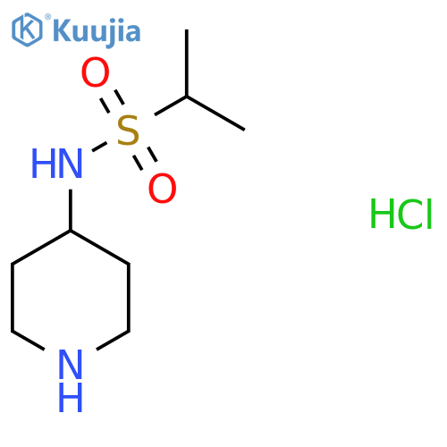 N-(Piperidin-4-yl)propane-2-sulfonamidehydrochloride structure
