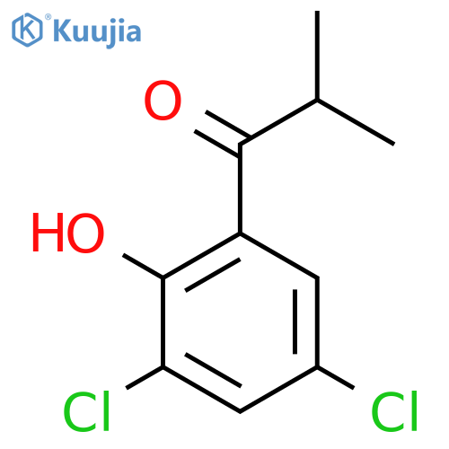 1-(3,5-Dichloro-2-hydroxyphenyl)-2-methylpropan-1-one structure