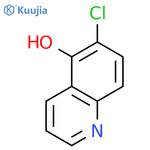 6-chloro-5-Quinolinol structure